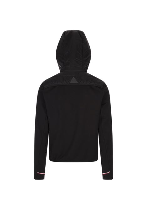 Felpa Imbottita Nera Con Cappuccio MONCLER GRENOBLE | 097-8G00005 89AW0999